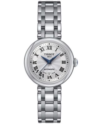 Женские часы-браслет Tissot Bellissima из нержавеющей стали 29 мм
