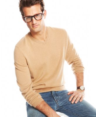 macy's club room cashmere sweater