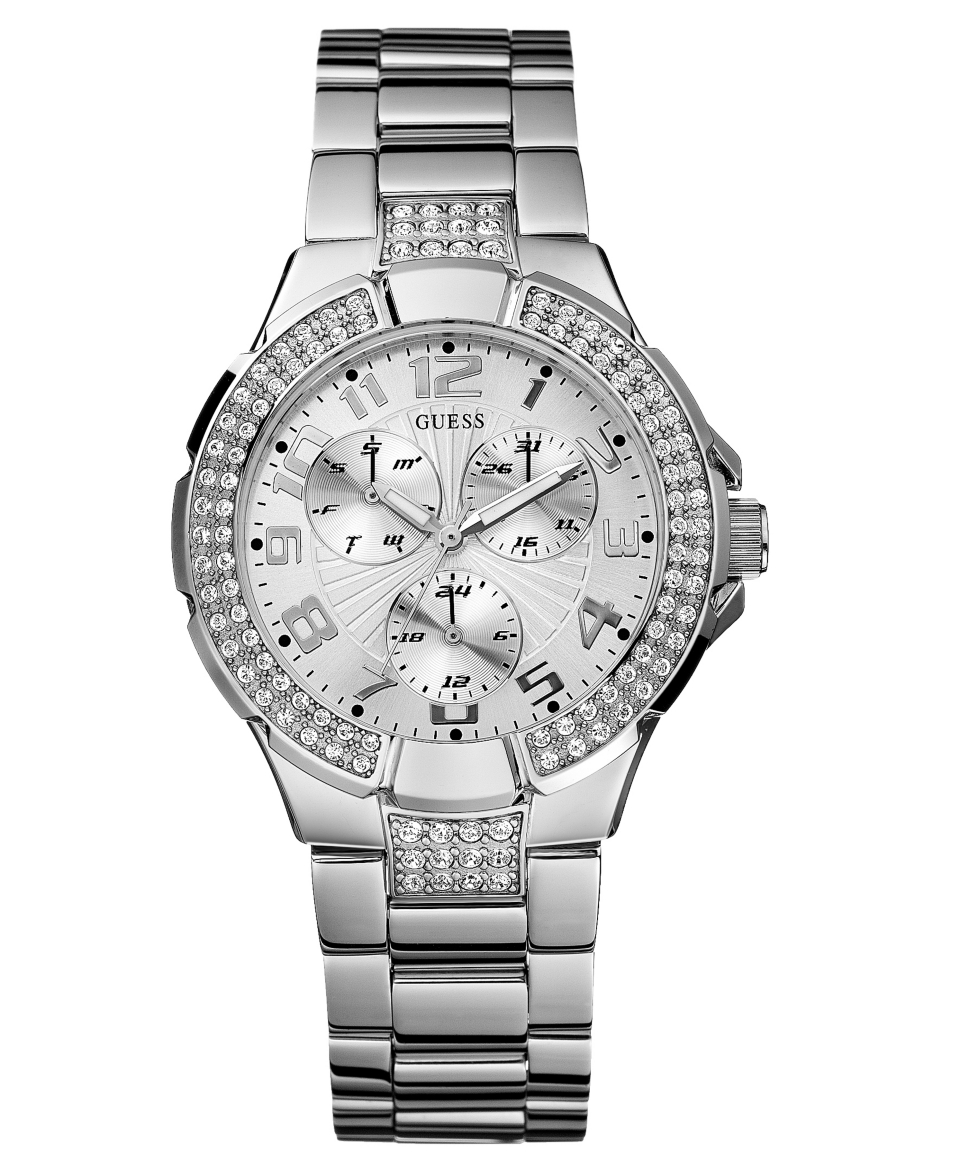 GUESS Watch, WaterPro Stainless Steel Bracelet 35mm G12557L