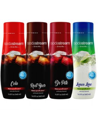 Набор из 4 бутылок в стиле фонтана SodaStream, 14,88 унции