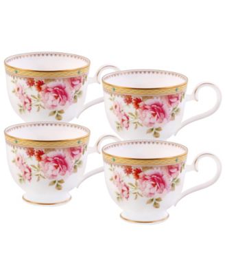 Набор из 4 чашек Noritake Hertford, 7,75 унции.