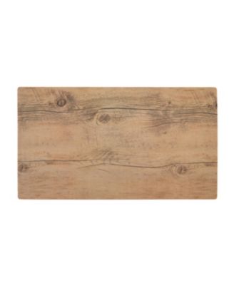 Прямоугольный поднос из меламинового дерева Fortessa, 18