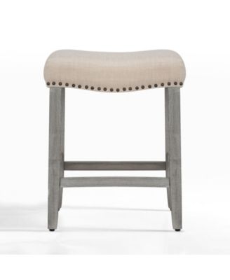 24" Табурет-стойка с мягким сиденьем-седлом