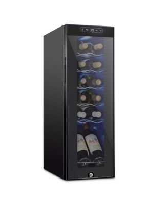 Schmecke Отдельно стоящий винный холодильник Schmecke, охладитель для вина на 12 бутылок