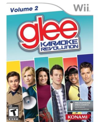 Видеоигра Konami Karaoke Revolution Glee 2 для Wii