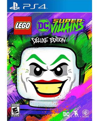 Видеоигра LEGO DC Super-Villains Deluxe для PlayStation 4, мультиязычная