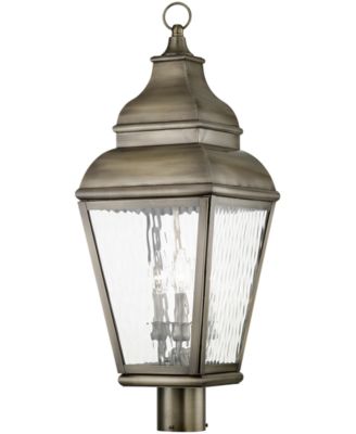 Верхний фонарь на открытом воздухе Livex Exeter 3 Light