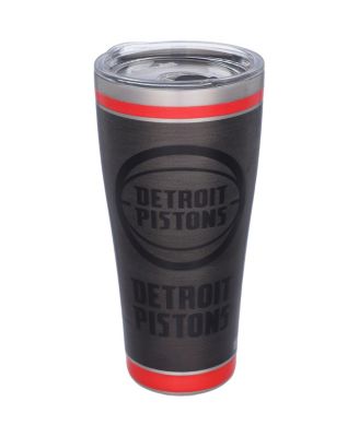 Стакан Tervis Tumbler Detroit Pistons, 30 унций, затемненный стакан из нержавеющей стали