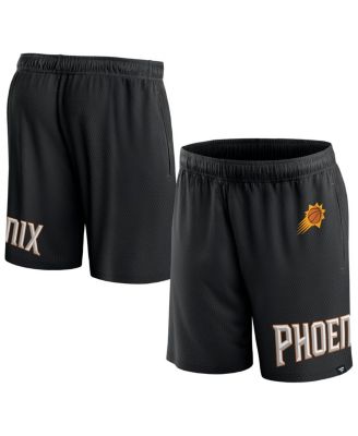 Мужские сетчатые шорты Fanatics Black Phoenix Suns для свободного броска