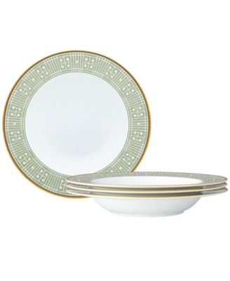 Набор суповых мисок Noritake Infinity из 4 предметов, 12 унций, на 4 персоны