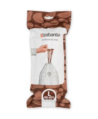 Мешки для мусора PerfectFit, Код L, 12 галлонов, 40-45 литров, 120 мешков для мусора