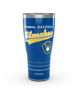 Стакан Tervis из нержавеющей стали Milwaukee Brewers объемом 30 унций в винтажном стиле