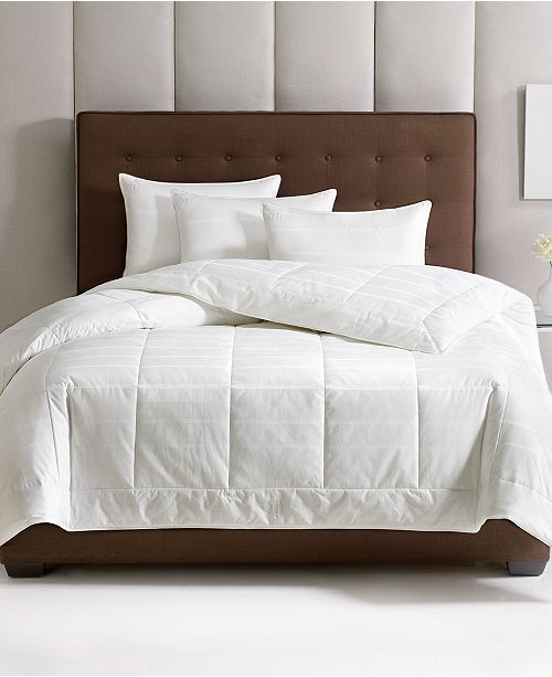 Hotel Collection Closeout Primaloft All Season Hypoallergenic Down Alternative King Comforter Created For Macy S Reviews Comforters Bed Bath Macy S