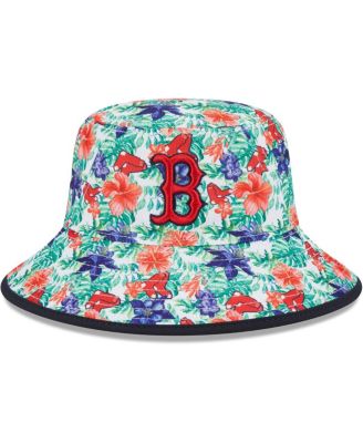 Мужская кепка-панама New Era Boston Red Sox в тропическом стиле с цветочным рисунком