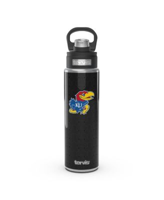 Tervis Tumbler Kansas Jayhawks 24 унции Плетеная бутылка из нержавеющей стали с широким горлышком