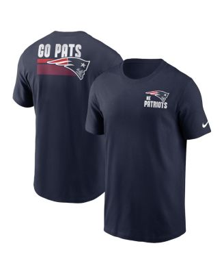 Мужская футболка Nike Navy New England Patriots Blitz Essential