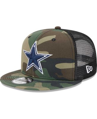 Мужская камуфляжная шляпа New Era Dallas Cowboys Main Trucker 9FIFTY Snapback