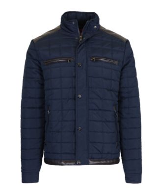 Мужская легкая стеганая куртка Spire By Galaxy с синтетической отделкой