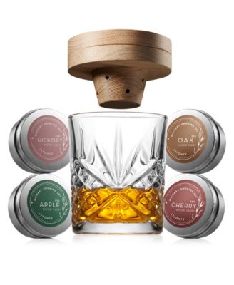 Коптильный набор Godinger Dublin со стеклом DOF