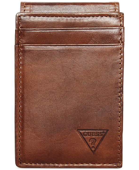 GUESS Naples FrontPocket Men's Leather Wallet & Reviews All