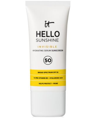 IT Cosmetics Hello Sunshine Невидимый солнцезащитный крем для лица SPF 50