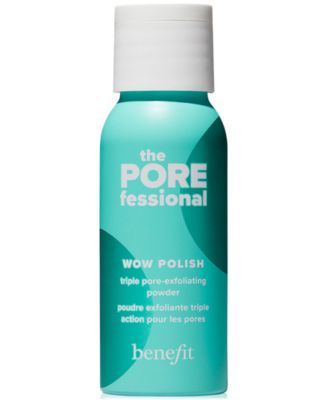 Преимущества косметики The POREfessional Wow Polish Triple Pore-Отшелушивающая пудра без цвета