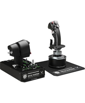 Ручка управления и дроссельная заслонка Thrustmaster HOTAS Warthog черного цвета