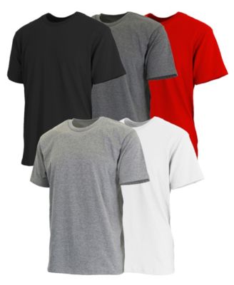 Мужская футболка Blue Ice с коротким рукавом и круглым вырезом горловины-5 упаковок