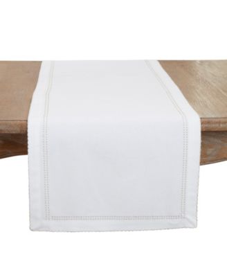 Настольная дорожка с вышивкой по краям Saro Lifestyle, 16