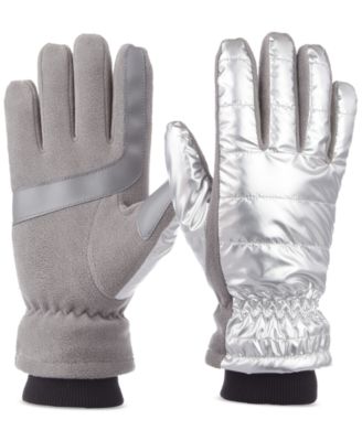 Фирменные женские гладкие тепловые перчатки с сенсорным экраном Isotoner