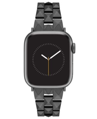 Женский браслет из серого сплава Gunmetal от Nine West, предназначенный для Apple Watch 38/40/41 мм