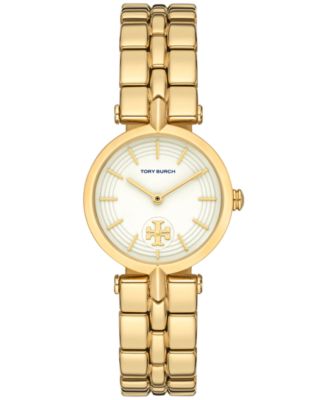 Женские часы Tory Burch The Kira с золотым браслетом из нержавеющей стали, 30 мм