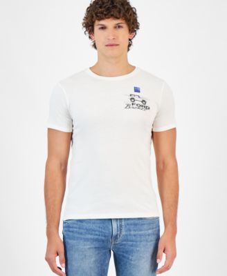 Мужская футболка Tai Apparel с коротким рукавом и круглым вырезом Ford Bronco Graphic T-Shirt