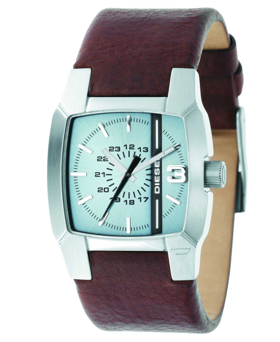 Diesel Watch, Brown Leather Strap 40mm DZ1123   Watches   Jewelry & Watches