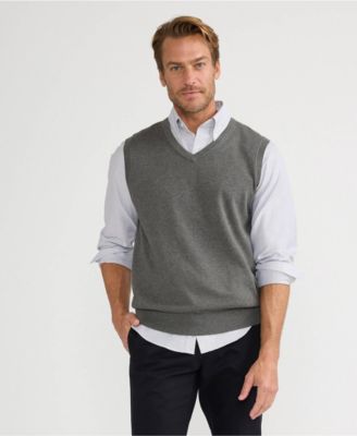 Хлопчатобумажный жилет Lands End Big - Tall из тонкого хлопка 11990₽