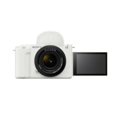 Беззеркальный фотоаппарат Sony ZV-E1 с объективом FE 28-60 мм f/4-5,6, белый