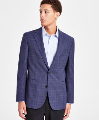 Мужское спортивное пальто из смеси шерсти классического кроя Brooks Brothers B by 75190₽