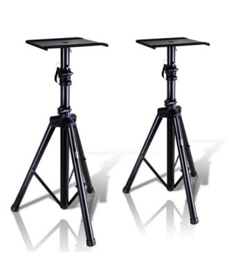 Подставки для динамиков Pyle Dual Studio Monitor, Универсальные подставки для устройств, Пара черных