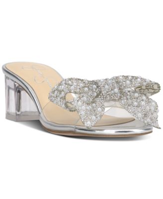 Женские босоножки на блочном каблуке Irrone с бантом от Jessica Simpson 17890₽