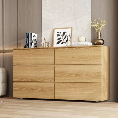 HOMSEE Деревянный комод-органайзер с 6 ящиками HOMSEE Деревянный комод-органайзер с 6 ящиками