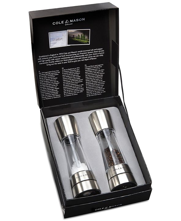 Cole & Mason Derwent Salt & Pepper Mill Set & Reviews Home Macy's