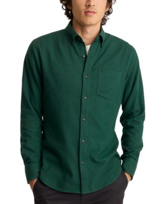 Мужская приталенная текстурированная рубашка Bonobos с длинным рукавом на пуговицах