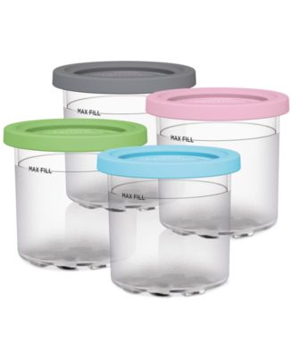 Пинтовые контейнеры для сливок Ninja с крышками, набор из 4 штук