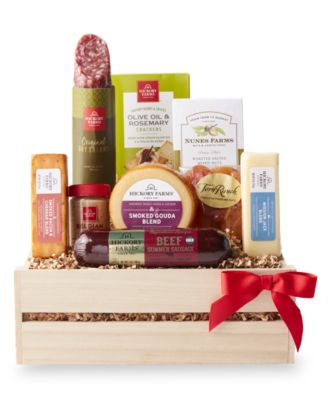 Подарочная упаковка для мяса и сыра премиум-класса от Hickory Farms, 9 штук