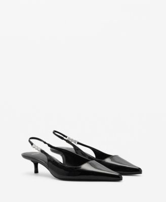 Женские туфли для котенка MANGO Mango украшены стразами 15990₽