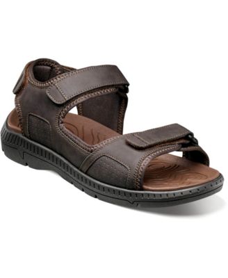 Мужские речные сандалии Laguna с 3 ремешками от Nunn Bush