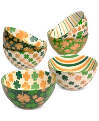 Сертифицированные чаши с трилистником на Международный день Святого Патрика, набор из 6 штук