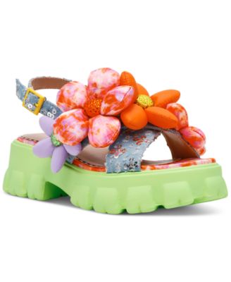 Женские босоножки на платформе Serphina с выступающей подошвой Betsey Johnson 17290₽