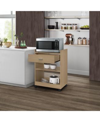 Кухонная тележка Kings Brand Furniture из мягкого дерева