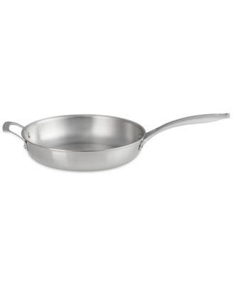 Неглубокая круглая сковорода Le Creuset Essential из нержавеющей стали, 11 дюймов
